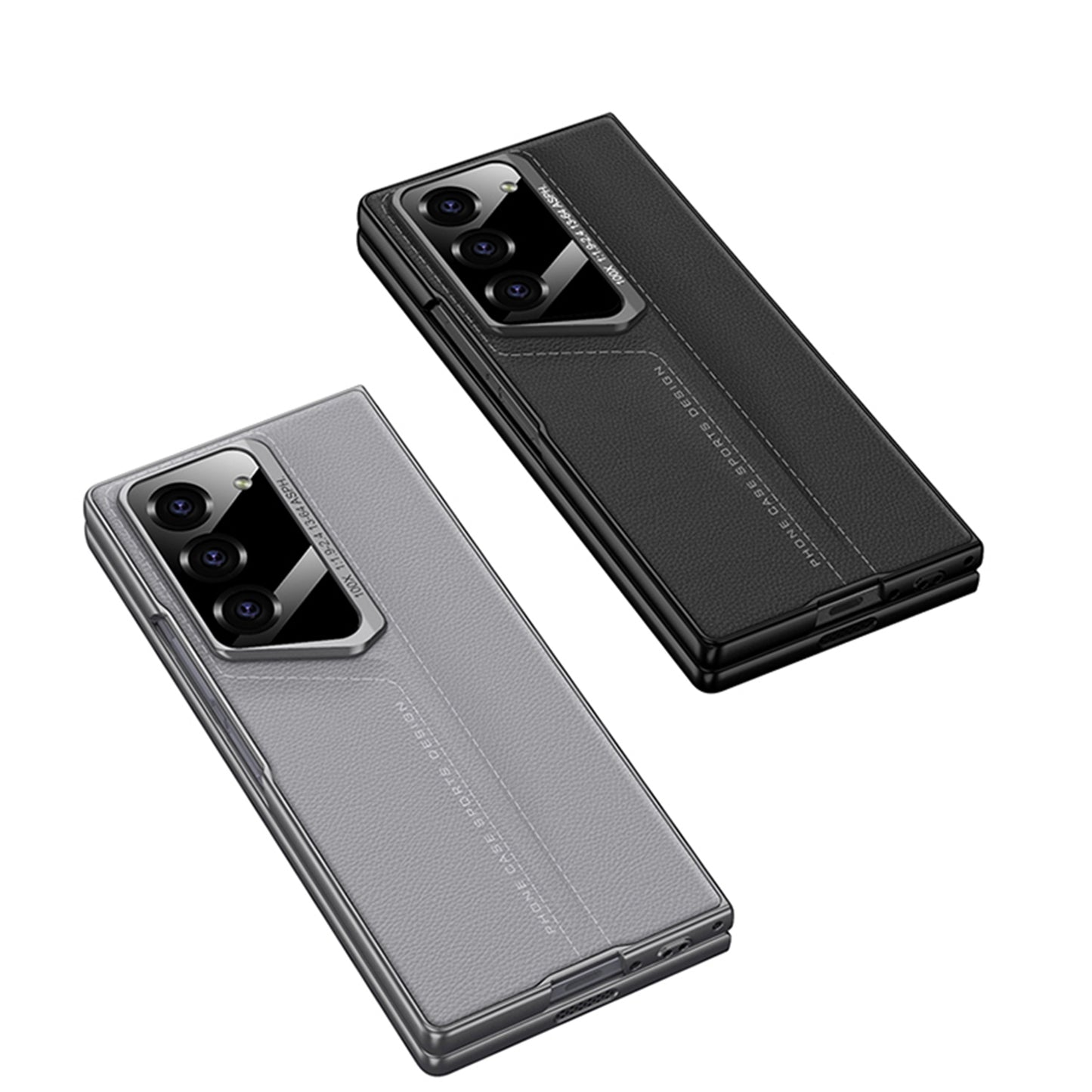 Galaxy Z Fold 6 – Ultra-Thin Blade PU Leather Cover & Case