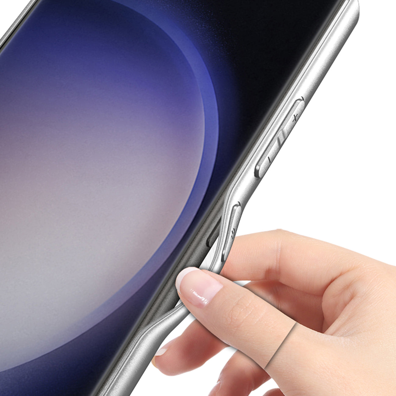 Leather Textured Protective Phone Case with Camera Lens Protection