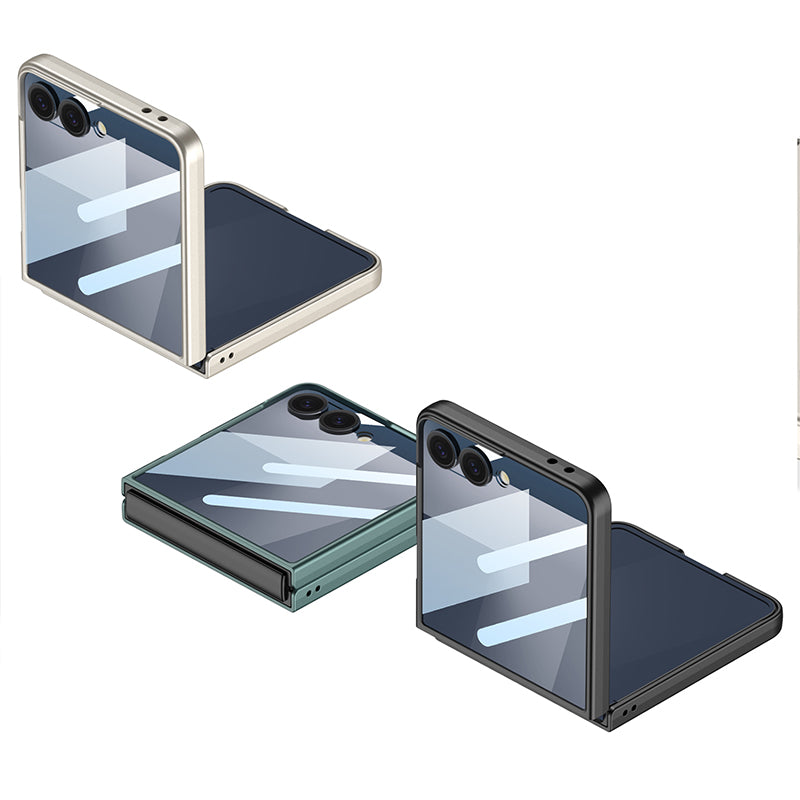 Samsung Galaxy flip 7. Wireless Charging Polycarbonate Case| Slim Shockproof Protective Back Cover