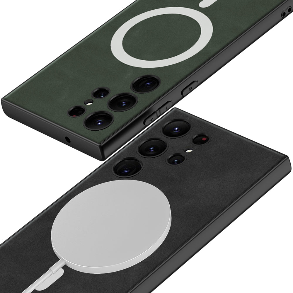 Samsung S23 / Ultra – Leather with MagSafe Cover & Case