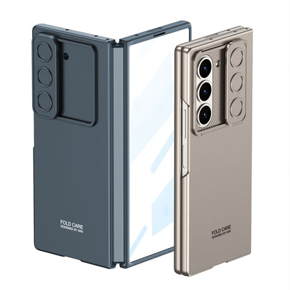Galaxy Z Fold 6 – Thin PC + Glass + Slide Cover & Case