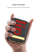 Galaxy Z Flip 5 – Thin PC with Wristband & Glass Cover & Case