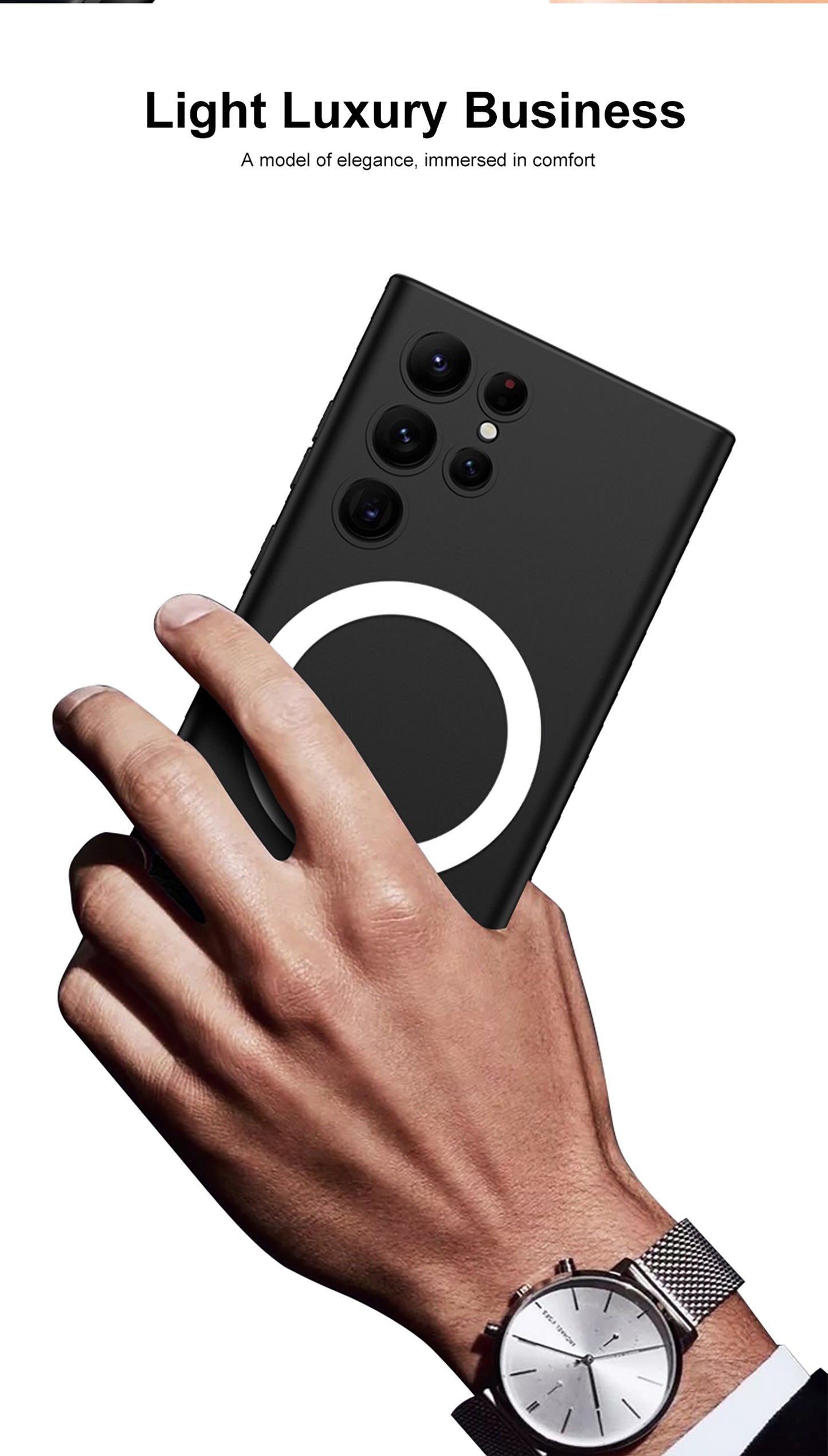 Samsung S24 / Plus / Ultra – Ultra-Thin Soft Cover & Case