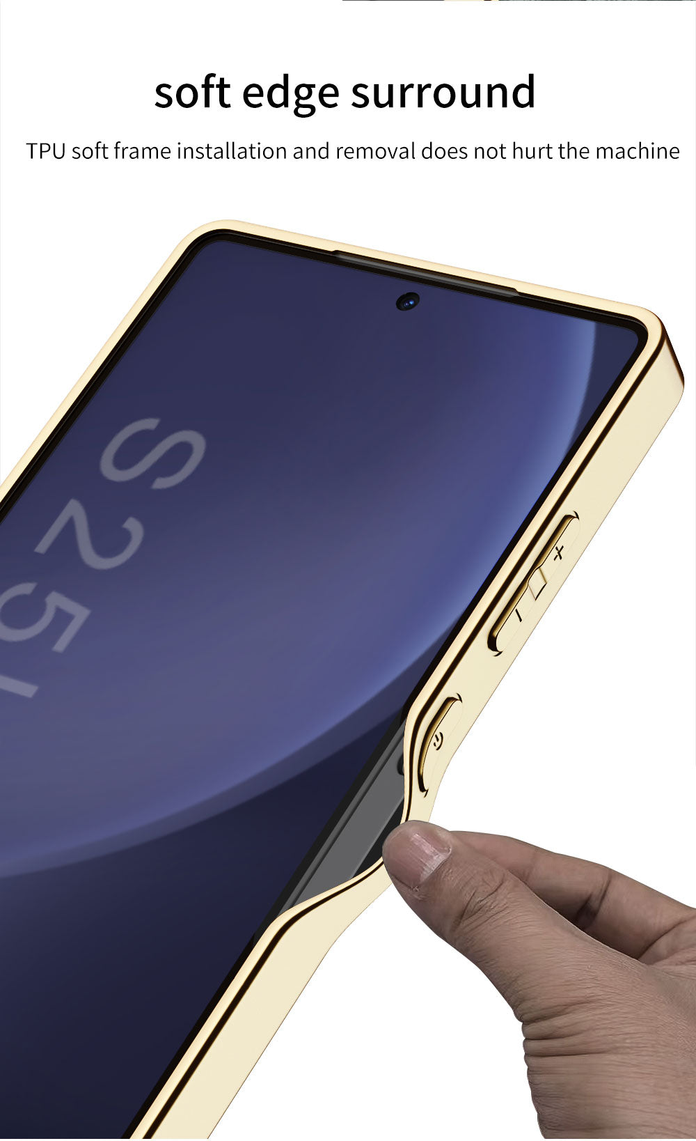 Samsung Galaxy S25 / Ultra– Leather Puff Design Cover & Case