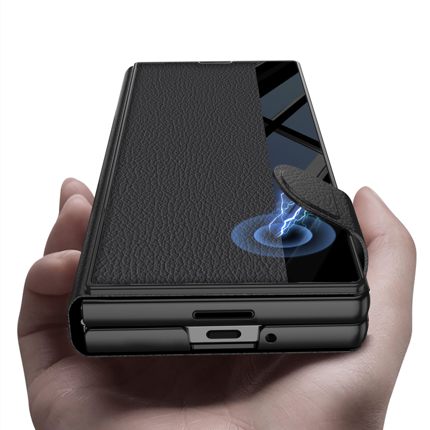 Leather 360° Protective Cover for Samsung Galaxy Z Fold 7