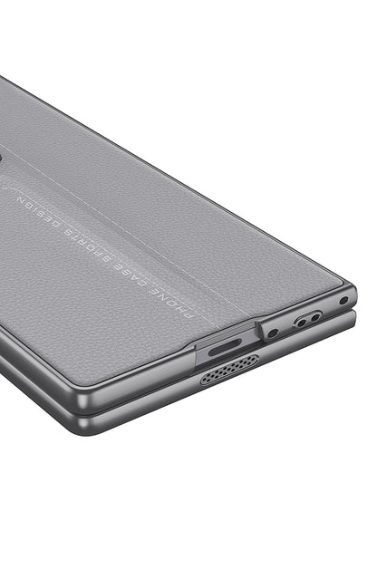 Galaxy Z Fold 6 – Ultra-Thin Blade PU Leather Cover & Case