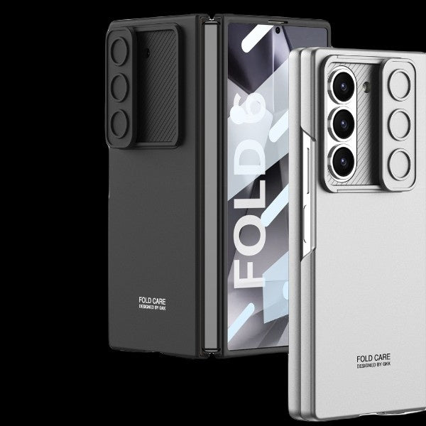 Galaxy Z Fold 6 – Thin PC + Glass + Slide Cover & Case
