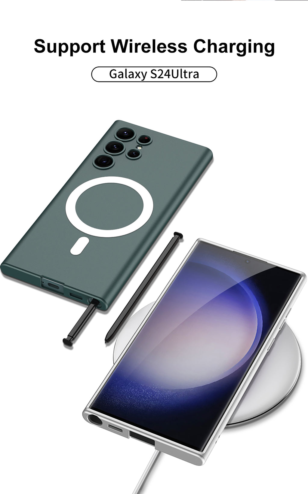 Samsung S24 / Plus / Ultra – Ultra-Thin Soft Cover & Case