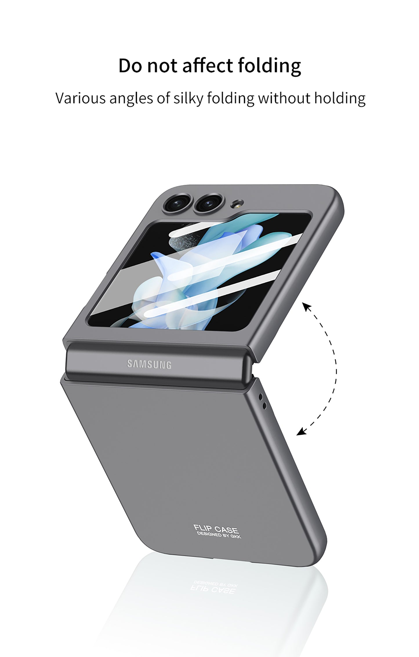 Galaxy Z Flip 6 – Ultra-Thin PC + Glass Cover & Case