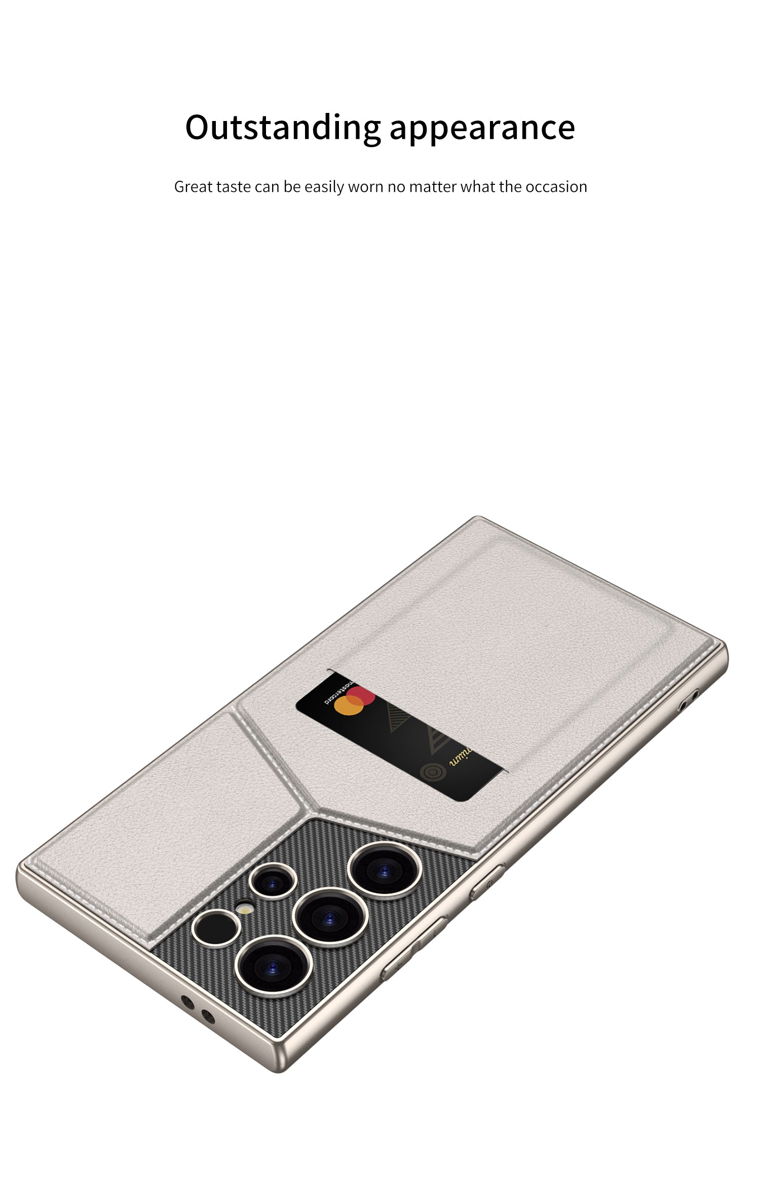 Samsung S24 Ultra Case– Rotor Stand Card Bag Cover & Case