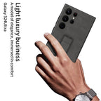 Samsung S24 / Ultra– Matte PU Leather Cover & Case