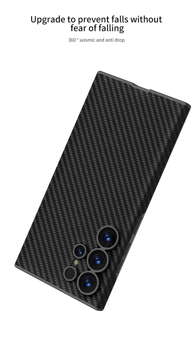 Samsung Galaxy S25 Ultra – Ultra Thin Leather Cover & Case