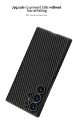 Samsung Galaxy S25 Ultra – Ultra Thin Leather Cover & Case