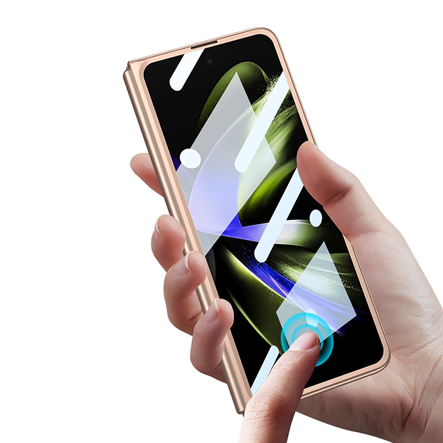 Galaxy Z Fold 5 – Ultra-Thin PC + Glass Cover & Case