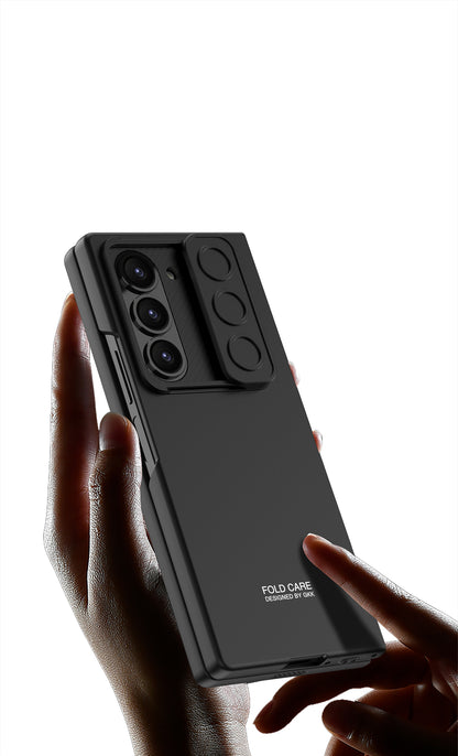 Galaxy Z Fold 6 – Thin PC + Glass + Slide Cover & Case