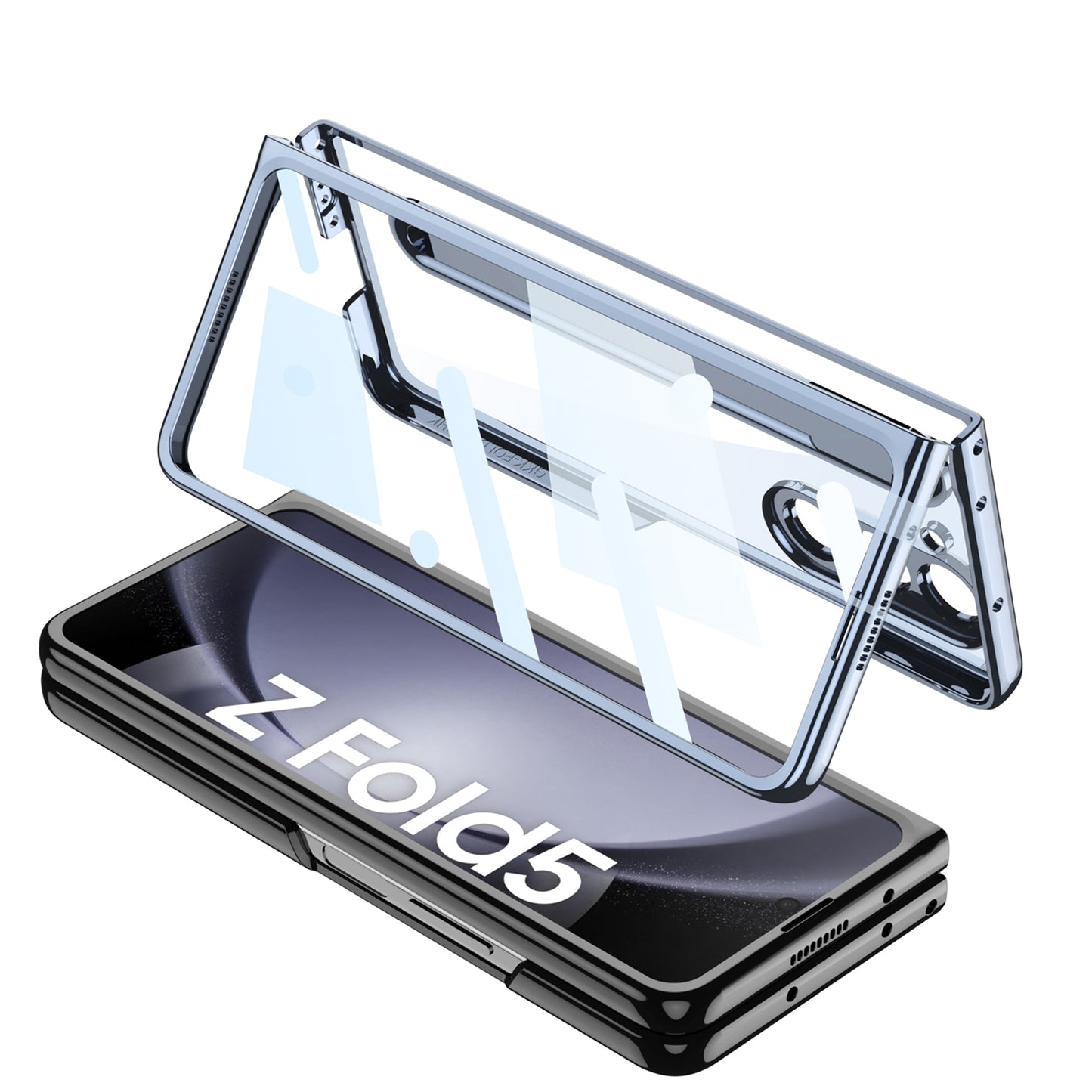 Galaxy Z Fold 5 – Phantom with Pen Slot Cover & Case Case