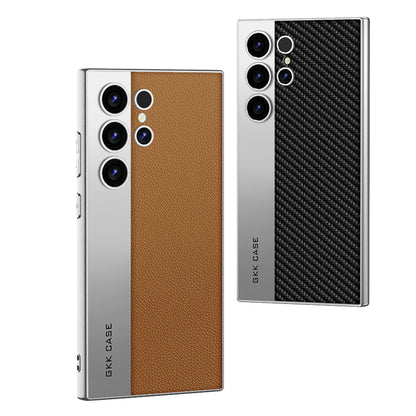 Leather Textured Protective Phone Case with Camera Lens Protection