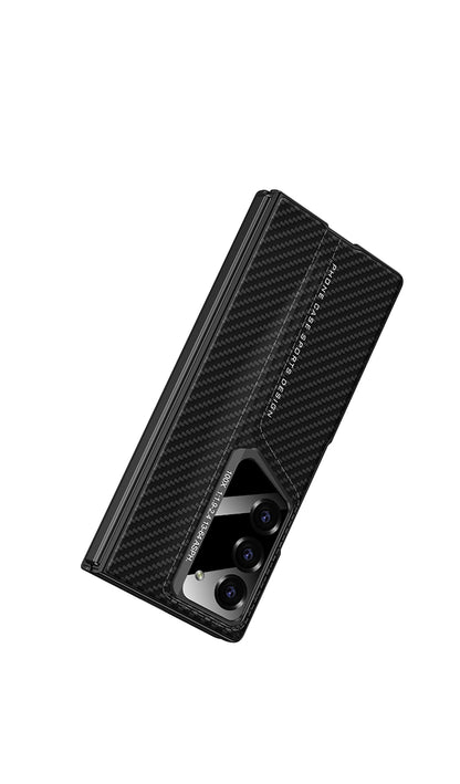 Galaxy Z Fold 6 – Ultra-Thin Blade PU Leather Cover & Case