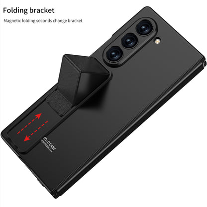 Galaxy Z Fold 6 – Ultra Thin with Kickstand and Glass Cover & Case