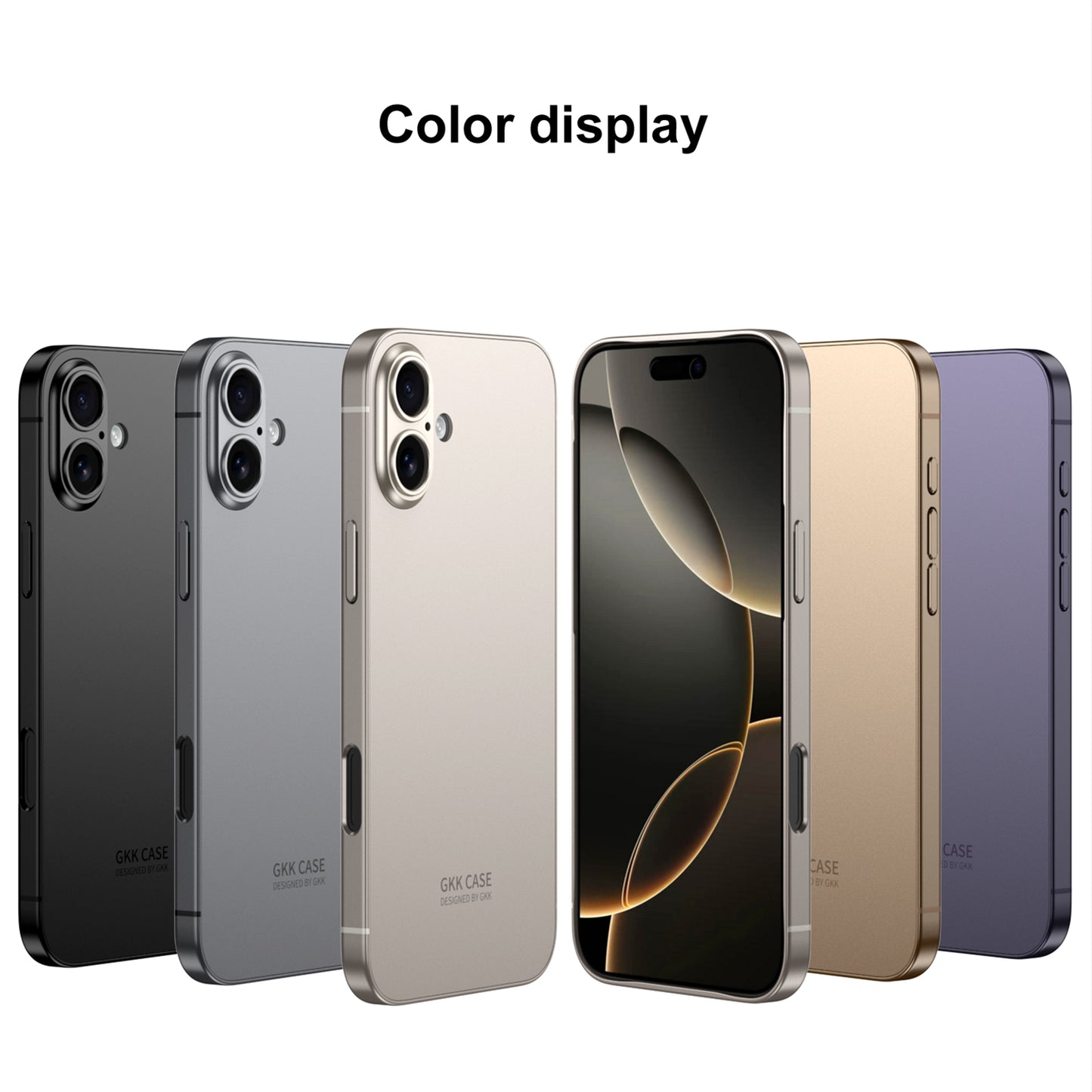 Apple iPhone 16 / Plus / Pro / Pro Max – Ultra Soft Touch Cover & Case