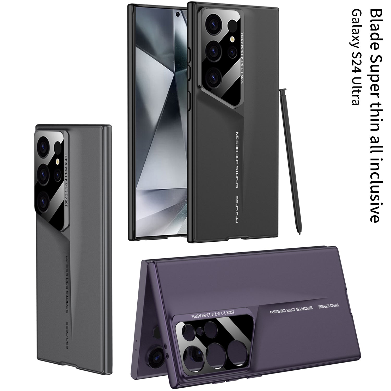 Samsung Galaxy S24 Ultra – Blade Slim Hard Back Cover & Case