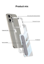 Apple iPhone 16 / Plus / Pro / Pro Max – Transparent with Wrist Band Cover & Case