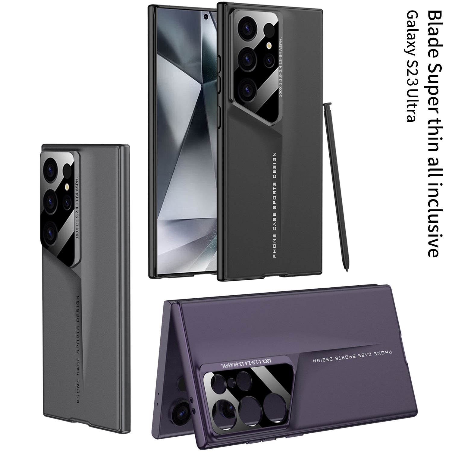 Samsung Galaxy S23 Ultra – Blade Slim Hard Back Cover & Case