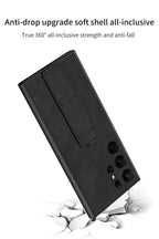 Samsung S24 / Ultra– Matte PU Leather Cover & Case