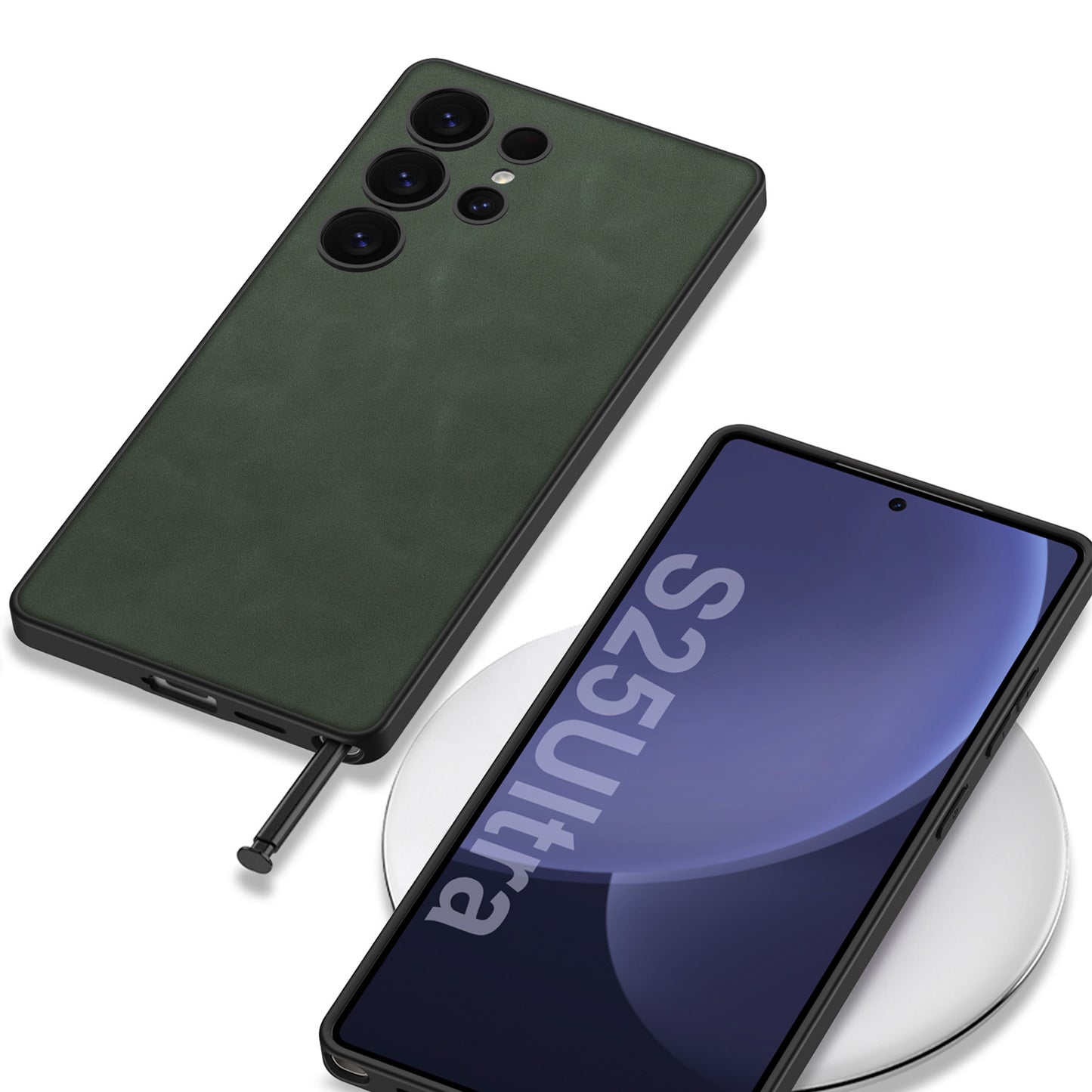 Samsung Galaxy S25 / Ultra– Matte Leather Ultra Thin Cover & Case