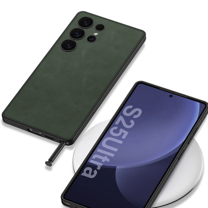 Samsung Galaxy S25 / Ultra– Matte Leather Ultra Thin Cover & Case