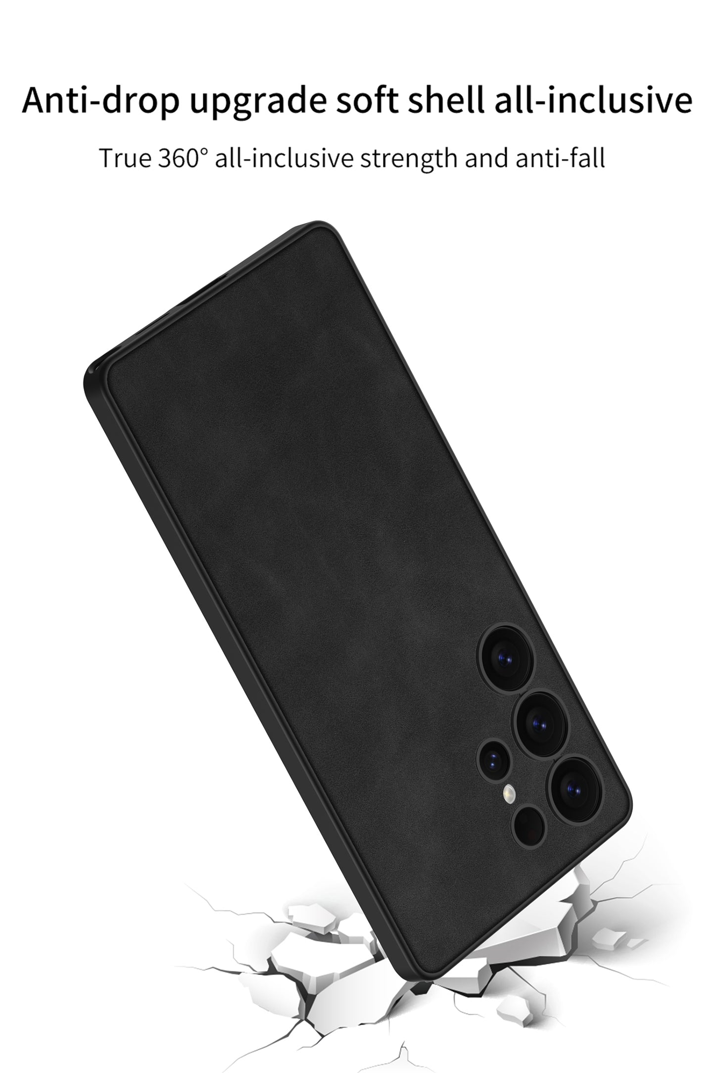 Samsung Galaxy S25 / Ultra– Matte Leather Ultra Thin Cover & Case