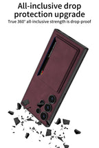 Samsung S24 / Ultra Cover – Electroplated Leather Cover & Case