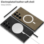 Samsung S23 / Ultra – Leather with MagSafe Cover & Case
