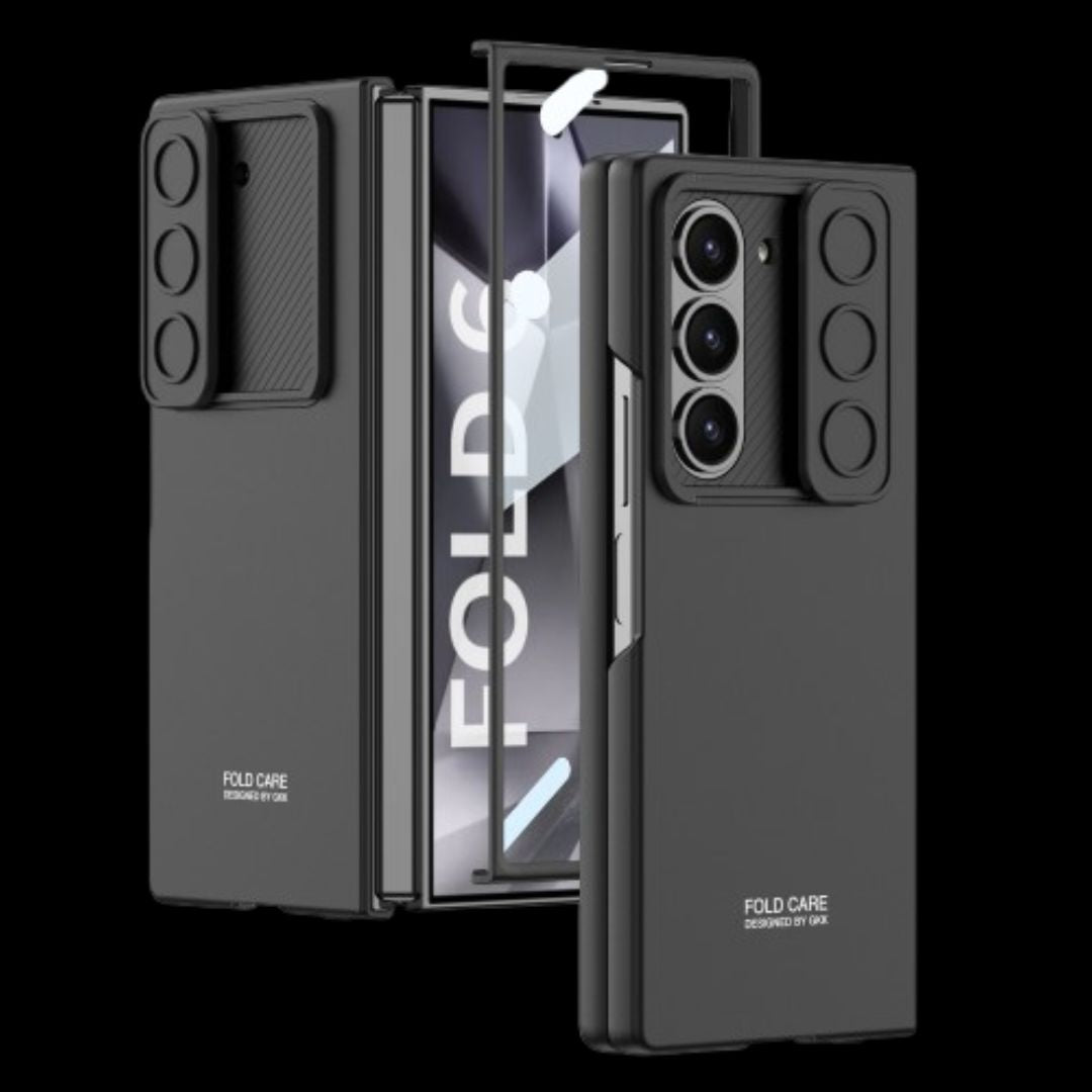 Galaxy Z Fold 6 – Thin PC + Glass + Slide Cover & Case