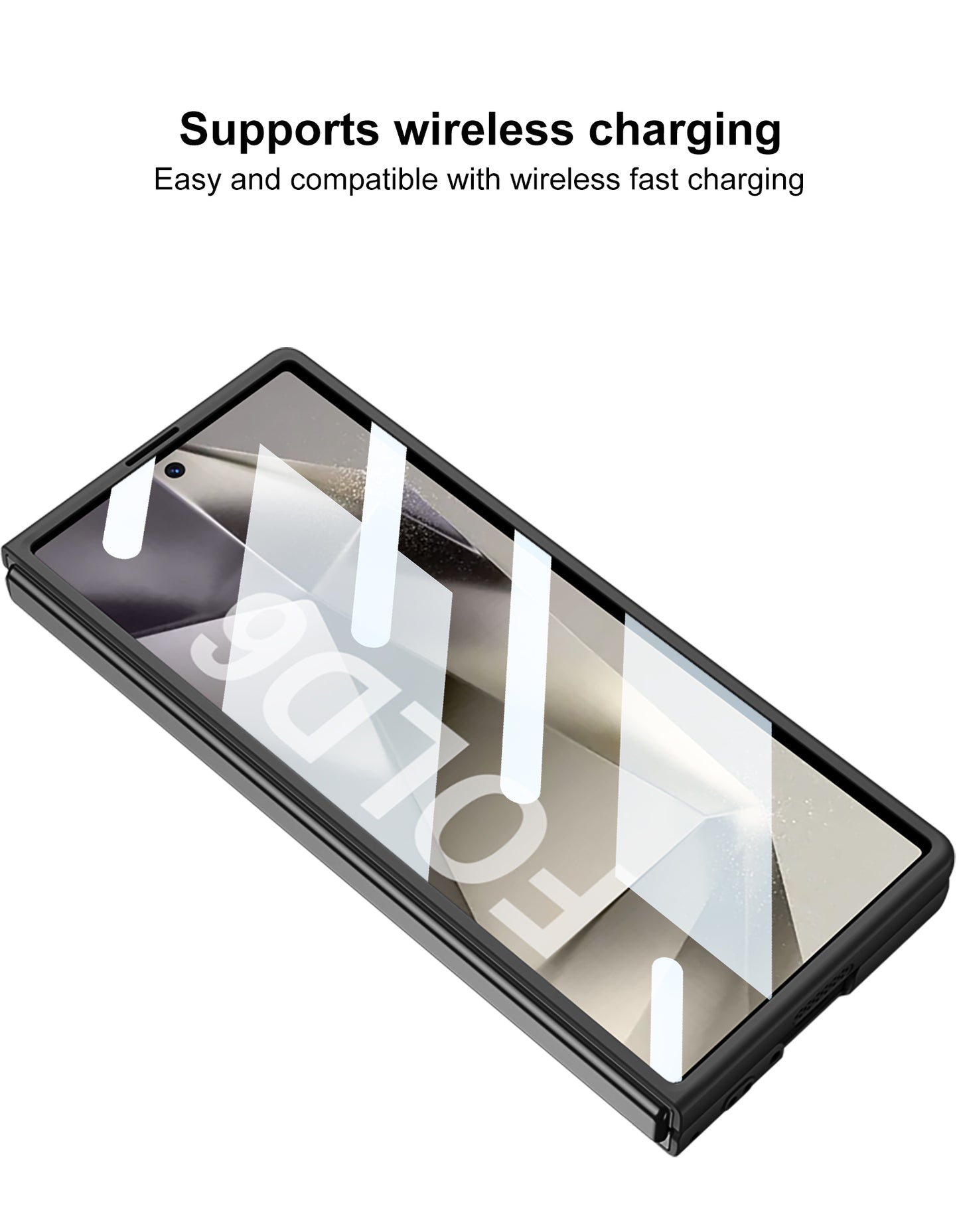 Galaxy Z Fold 6 – Ultra-Thin with Built-In Magnet Cover & Case