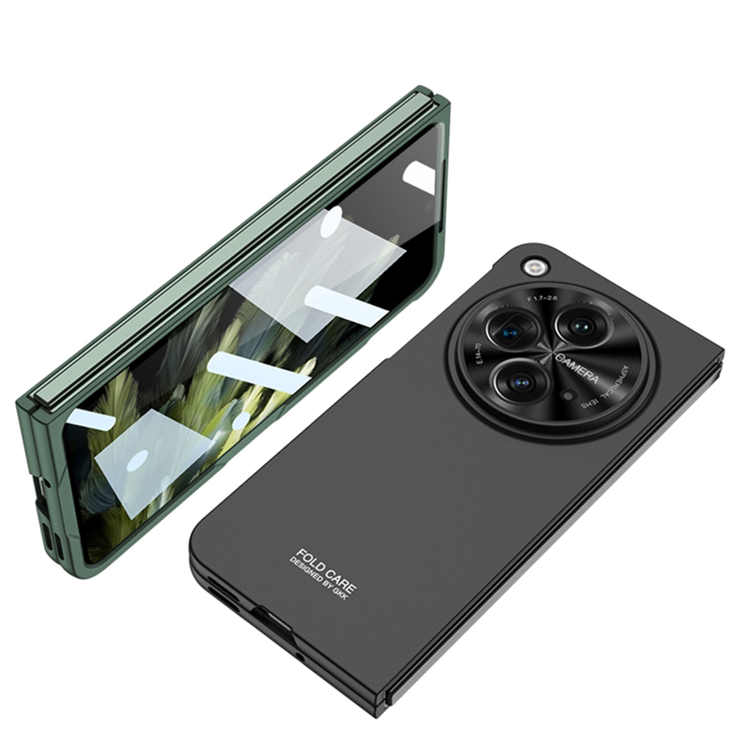 OnePlus Open – Built-In Tempered Glass Front Cover & Case