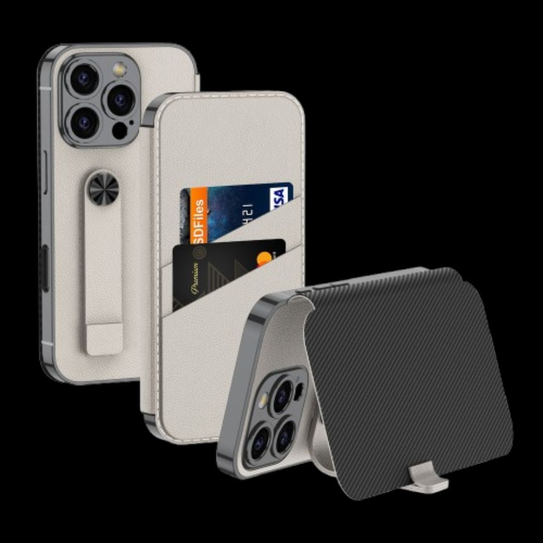 Apple iPhone 16  / Plus / Pro / Pro Max – Sheath Card Holder Cover & Case