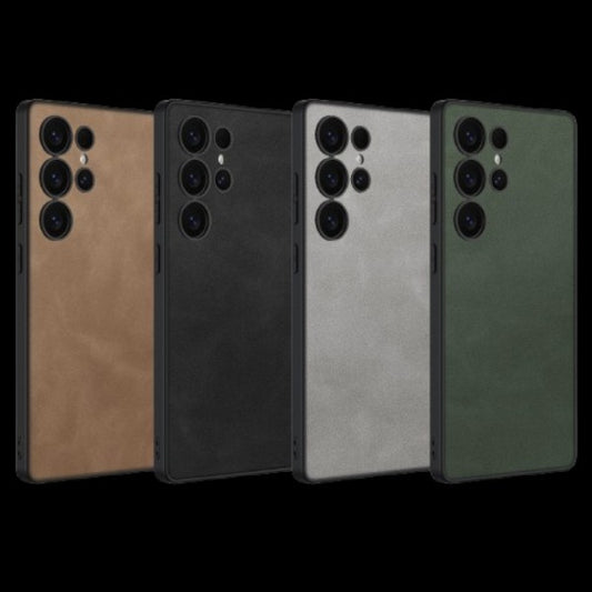 Samsung Galaxy S25 / Ultra– Matte Leather Ultra Thin Cover & Case