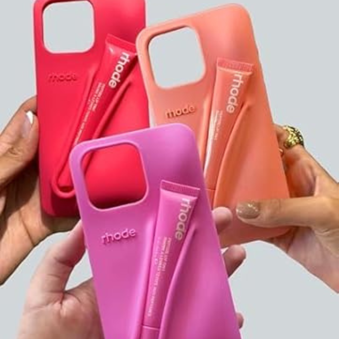 Apple iPhone 13 / Pro / Pro Max – Silicone Phone Cover with Built-in Lip Tint Holder