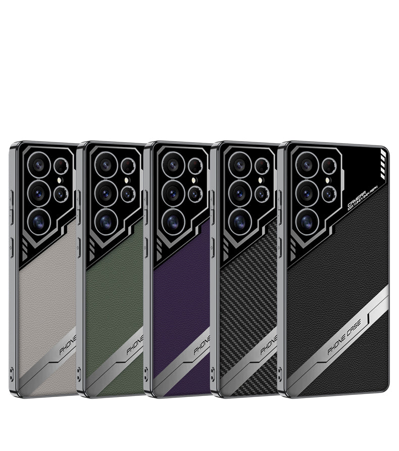 Samsung Galaxy S25 Ultra – Electro Leather Cover & Case