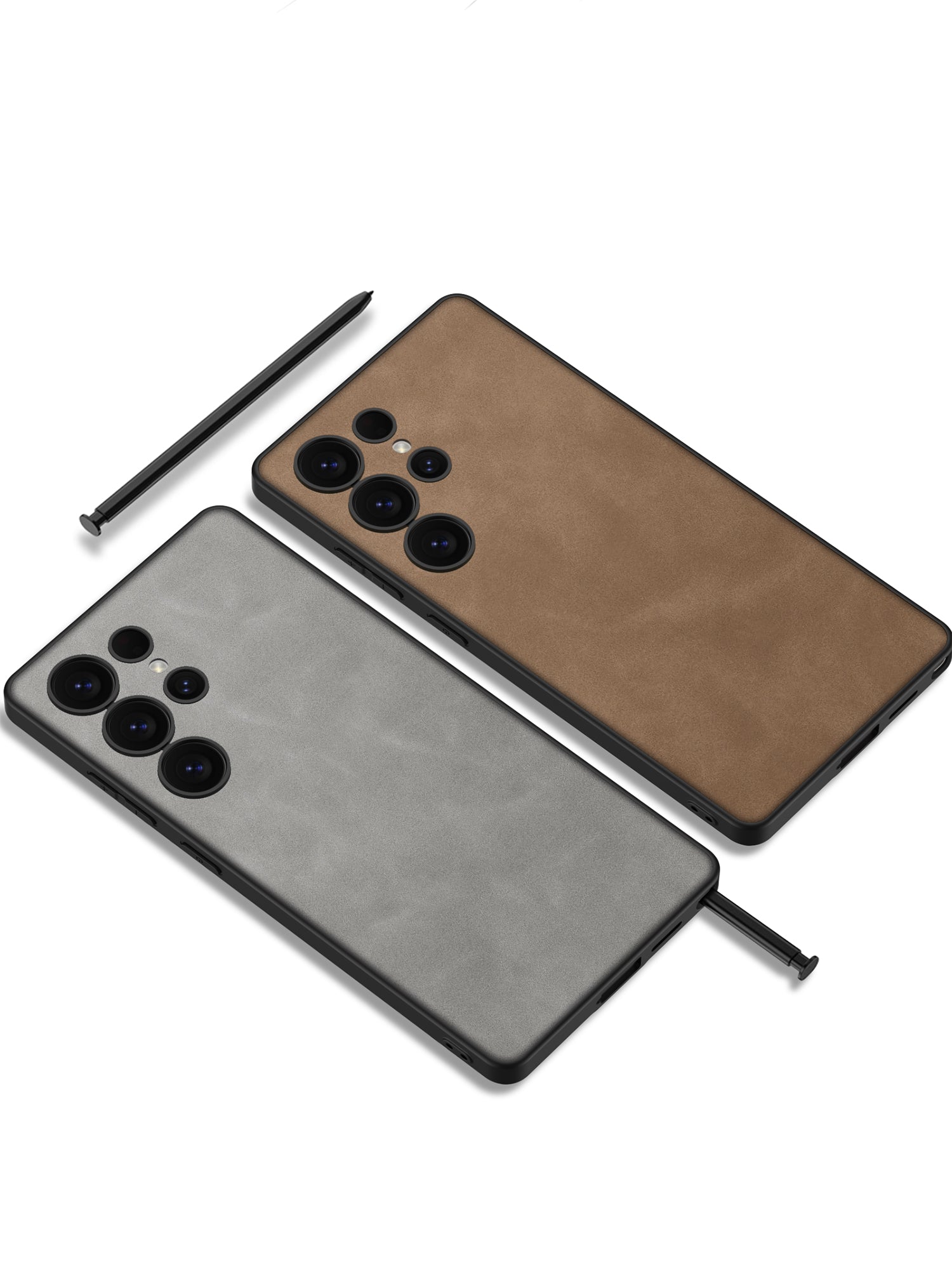 Samsung Galaxy S25 / Ultra– Matte Leather Ultra Thin Cover & Case