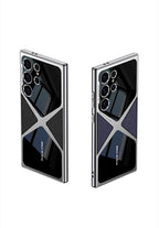 Samsung S24 Ultra Case – Electroplated PU Leather Cover & Case