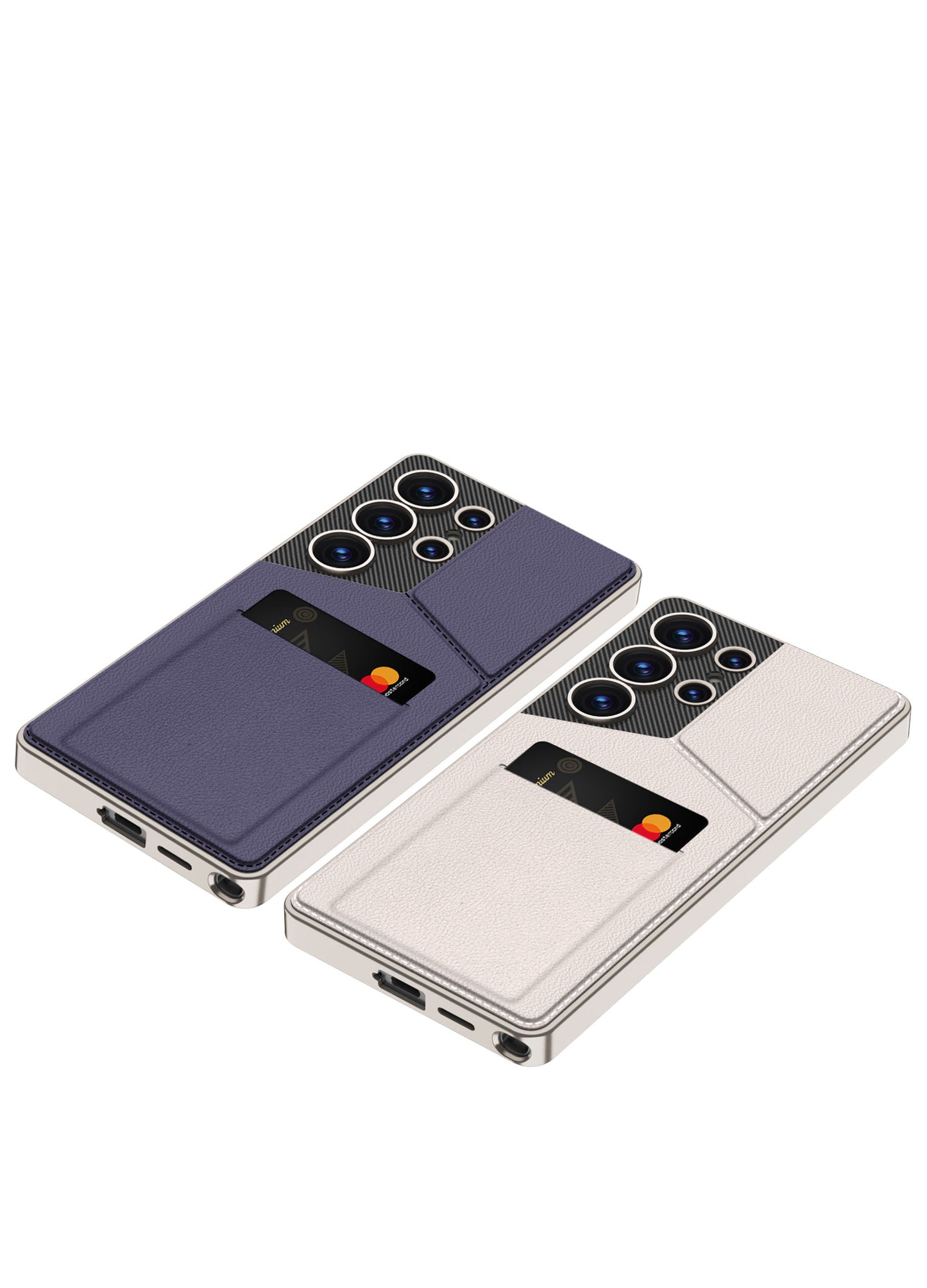 Samsung Galaxy S25 / Ultra– Rotor Stand Card Bag Cover & Case