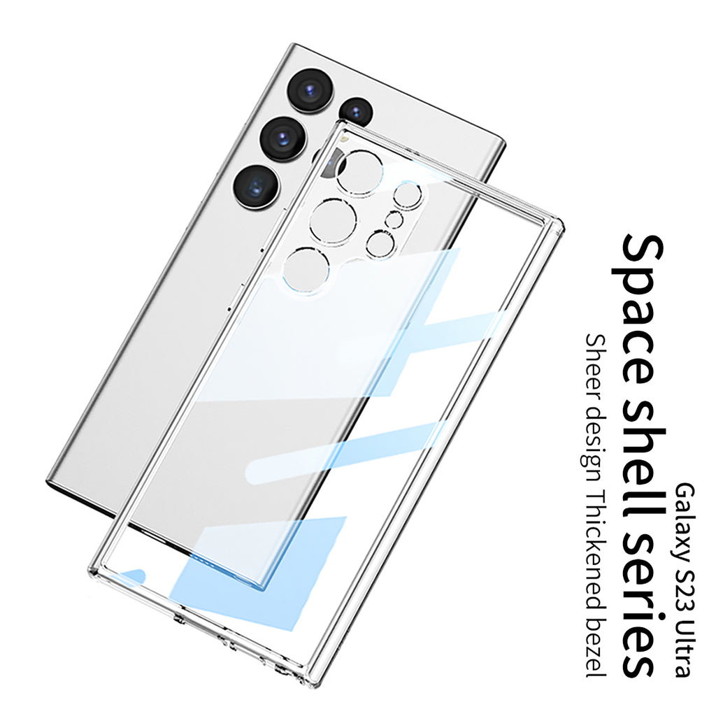 Samsung S23 Ultra – Hybrid Transparent Cover & Case