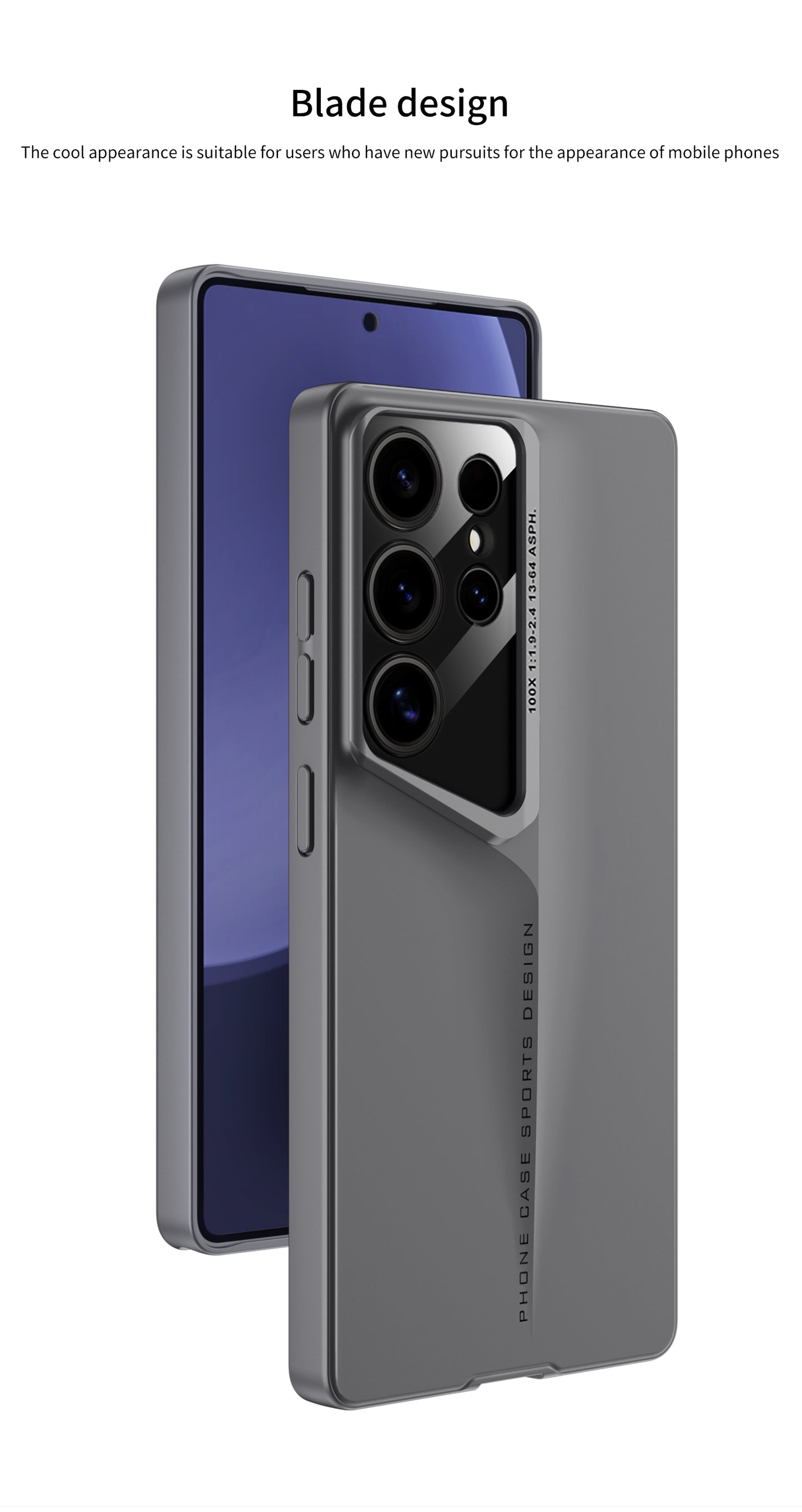 Samsung Galaxy S25 / Plus / Ultra – Blade Slim Hard Back Cover & Case