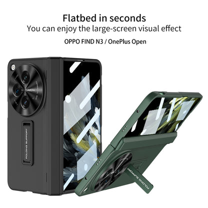 OnePlus Open – Magnetic Cover with Hinge Protection + Kickstand Cover & Case