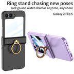 Galaxy Z Flip 5 – Hinge Box Ring Cover & Case