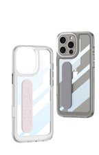 Apple iPhone 16 / Plus / Pro / Pro Max – Transparent with Wrist Band Cover & Case