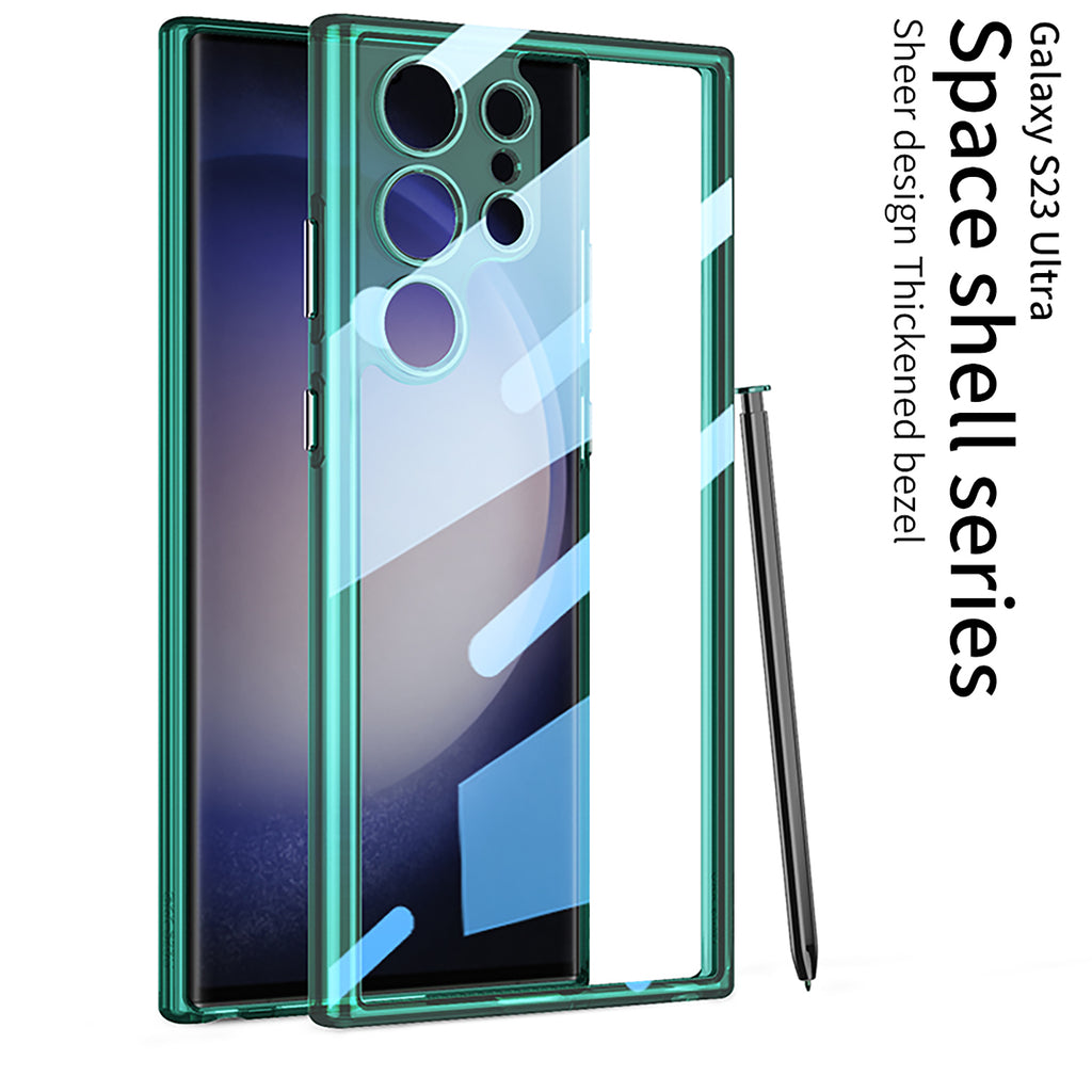 Samsung S23 Ultra – Hybrid Transparent Cover & Case