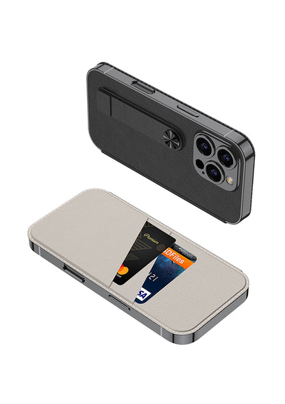 Apple iPhone 16  / Plus / Pro / Pro Max – Sheath Card Holder Cover & Case